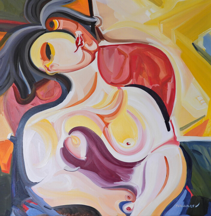绘画,  23.6x23.6 in 
