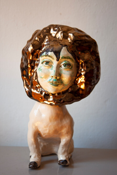 Miss Verdi 雕塑, 16.5x9.5 in
