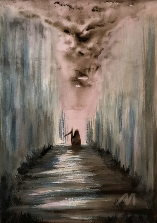 绘画,  11.7x8.3 in 