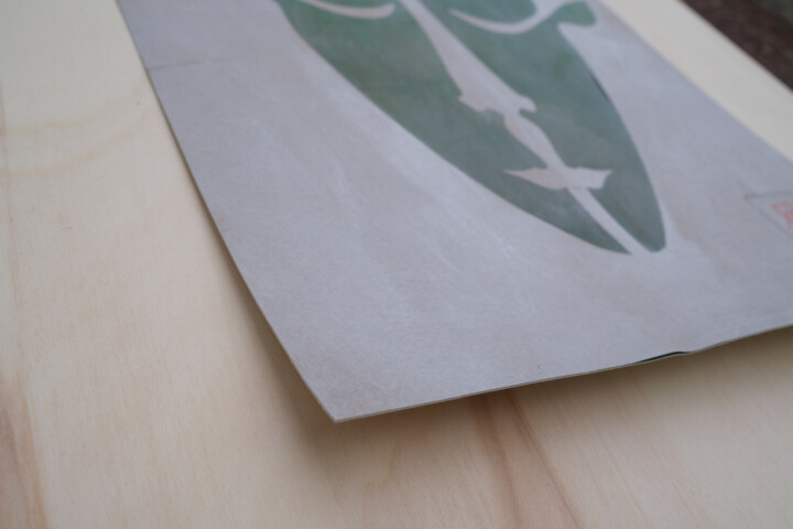 Oberfläche oder Textur des Kunstwerks