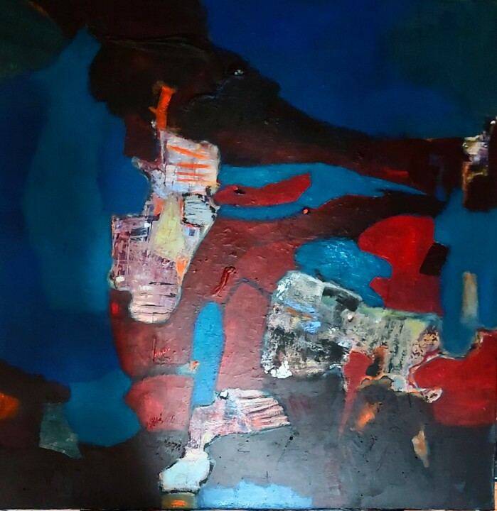 bon sang , non 绘画, 31.5x31.5 in