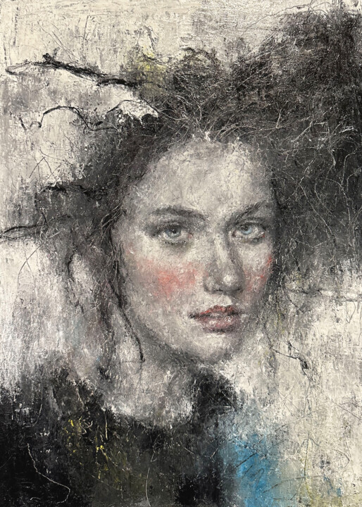 WIND IN THE BIRCH FOREST 绘画, 27.6x19.7 in