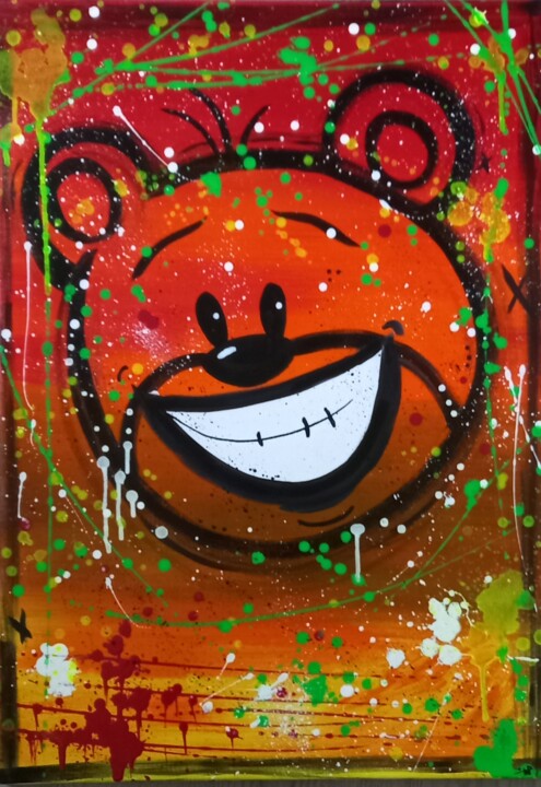 OURSON 绘画, 27.6x19.7 in