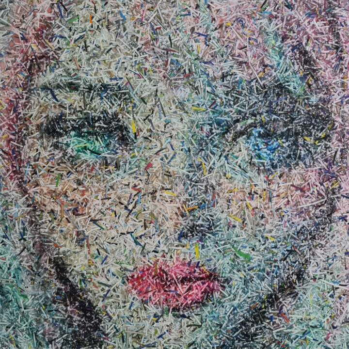 Collages,  35,4x35,4 in 