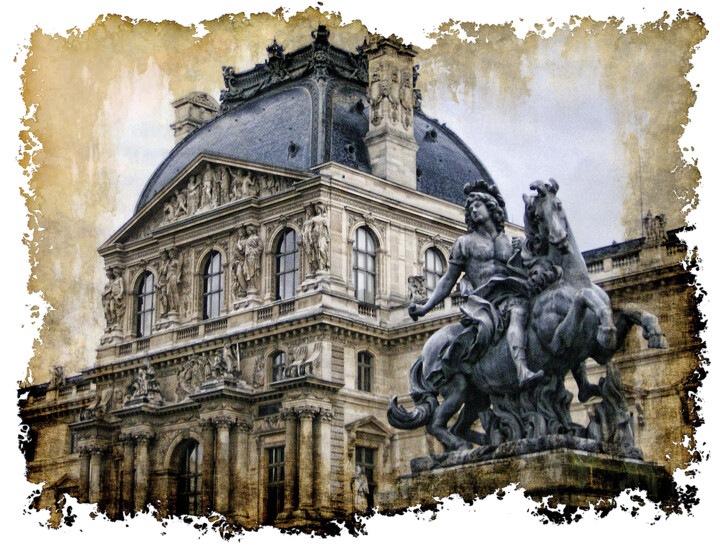 数字艺术 标题为“Louvre/XL large ori…” 由Javier Diaz, 原创艺术品, 操纵摄影