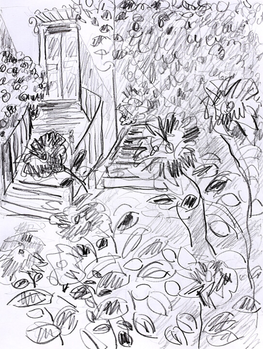 图画,  11.8x8.3 in 