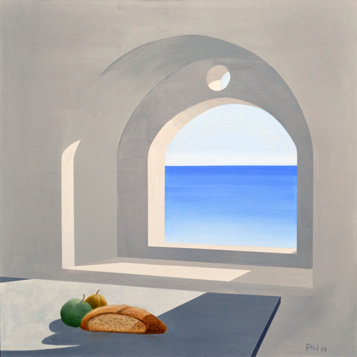 Pane nostrum Pintura, 35,4x35,4 in