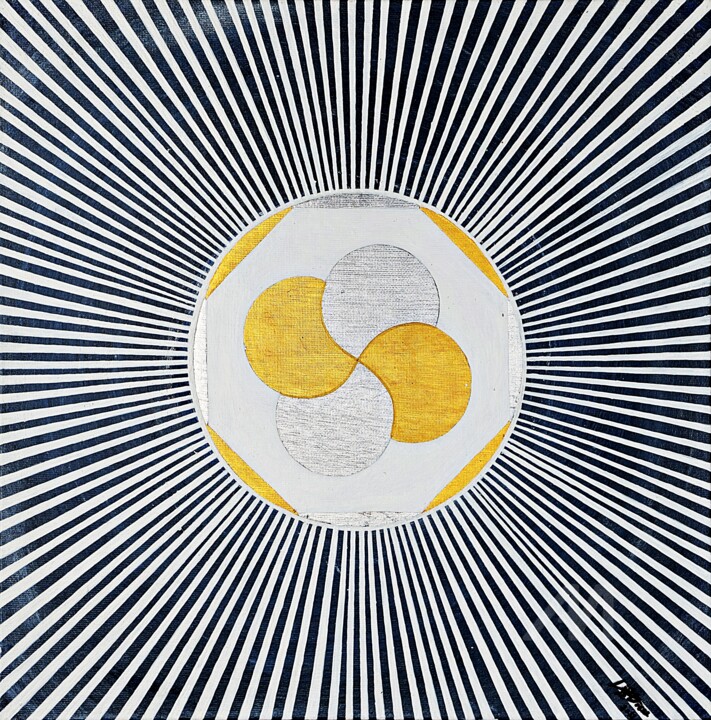 VIBRA-SON 绘画, 11.8x11.8 in