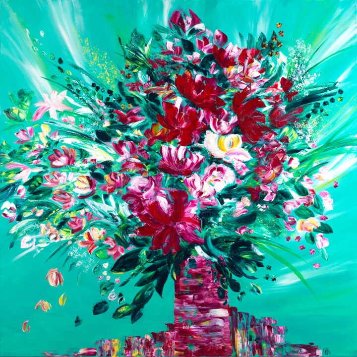 Big Bang 13 绘画, 78.7x78.7 in