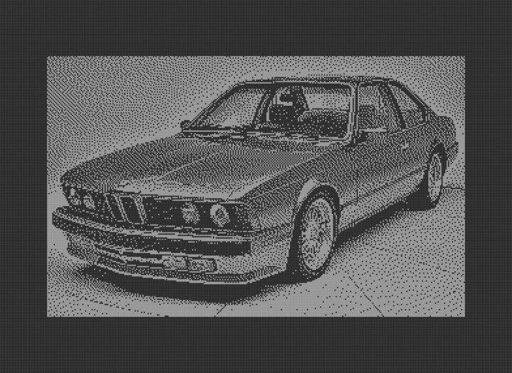 数字艺术 标题为“BMW 635 E24 C64 PIX…” 由Rm64, 原创艺术品, 2D数字工作