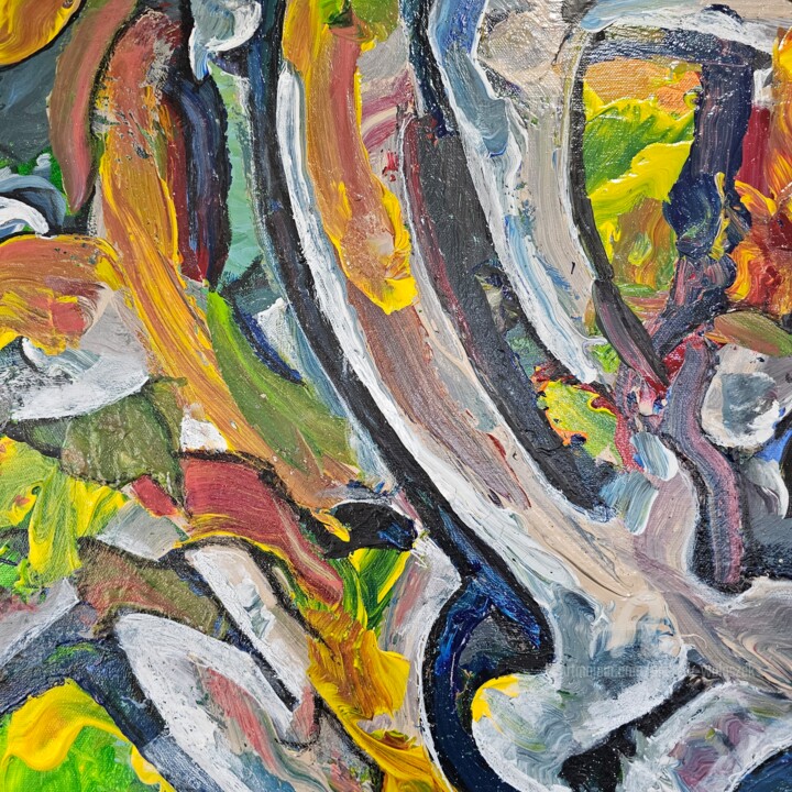 Artwork's surface or texture