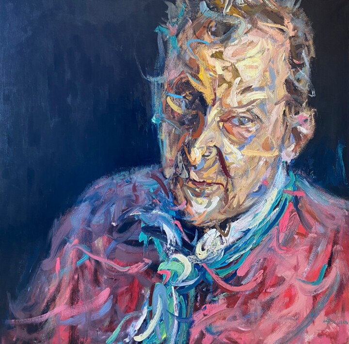 绘画,  39.4x39.4 in 