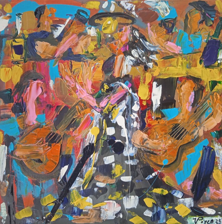 Selfie no fado II 绘画, 19.7x19.7 in