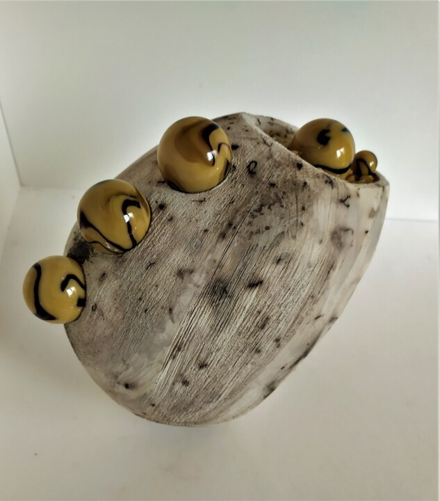 Equilibre de billes 雕塑, 11.8x7.9 in