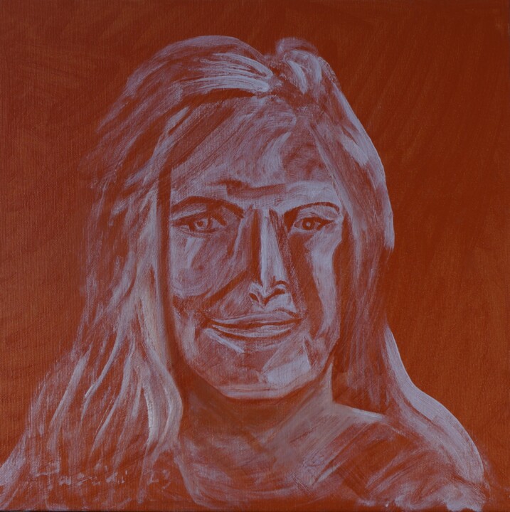 绘画,  15.8x15.8 in 