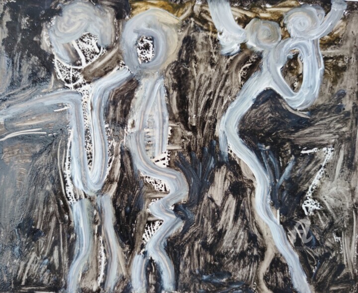 绘画,  8.3x11.8 in 
