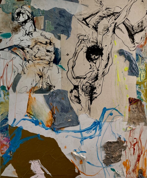 Save us Painting, 23.6x18.9 in