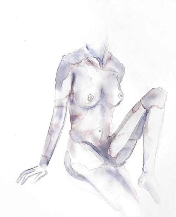 Nude No. 80 Ζωγραφική, 20x16 in