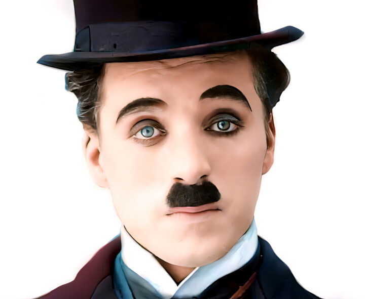 Charlie Chaplin 数字艺术