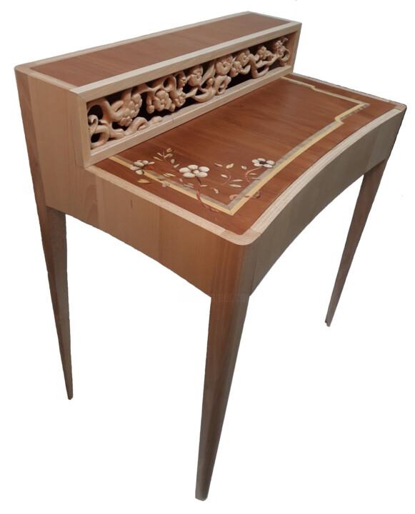 Design intitulée "Conto de Outono" par Rui Martinho, Œuvre d'art originale, Bois
