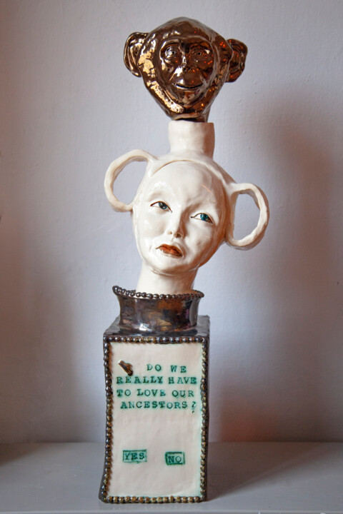 The Ancestor 雕塑, 31.5x11 in