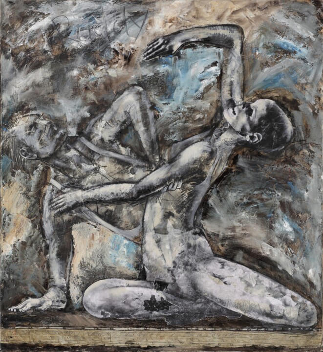 #5 The method of Nureyev 绘画, 59.1x59.1 in