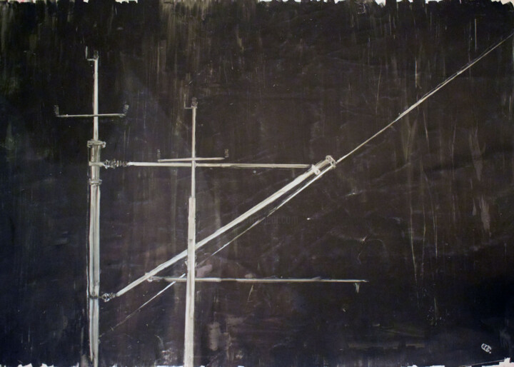 Tension Form 图画, 27.6x39.4 in