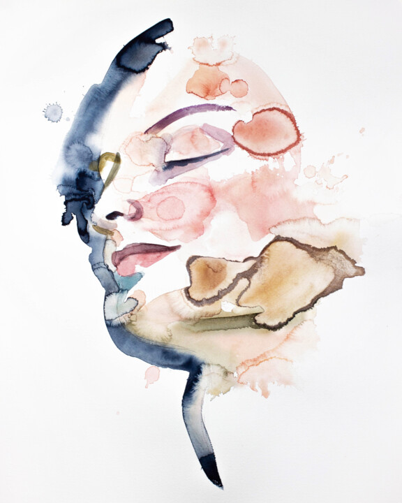 Reposeful 绘画, 20x16 in