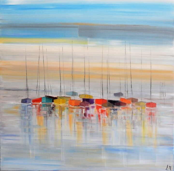 ARC EN CIEL 绘画, 39.4x39.4 in