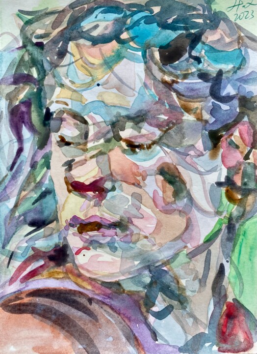 Stranger 绘画, 8.3x5.7 in