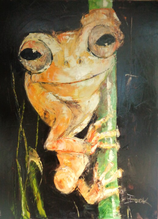 FROG 绘画, 31.5x23.6 in