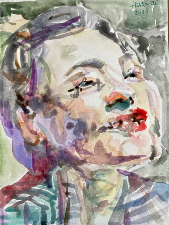 绘画,  8.3x5.7 in 