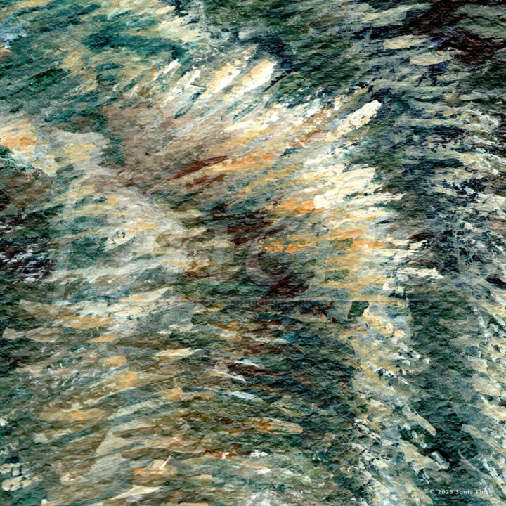 Superfície ou textura da obra de arte
