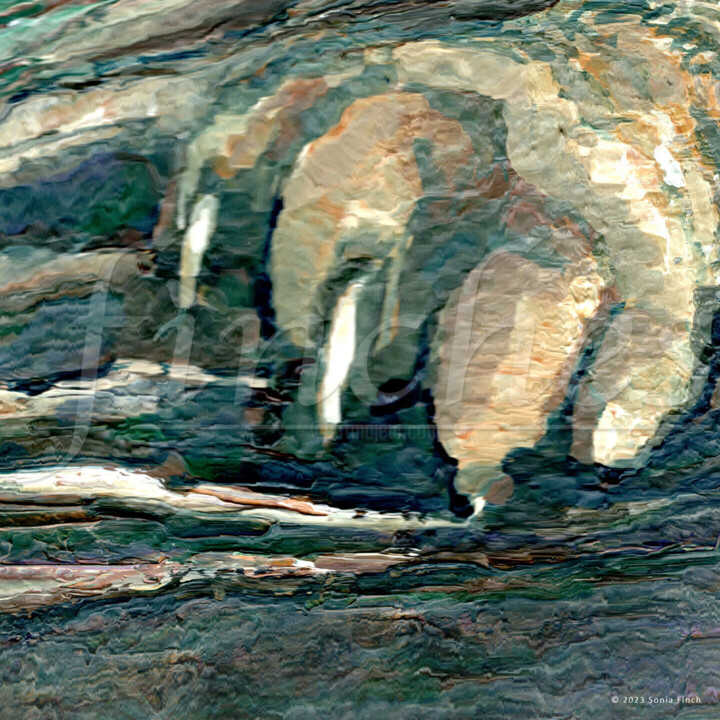 Superfície ou textura da obra de arte