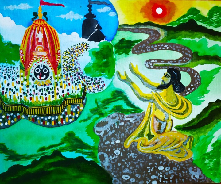 Bhakta Salabega Painting, 10x12 in