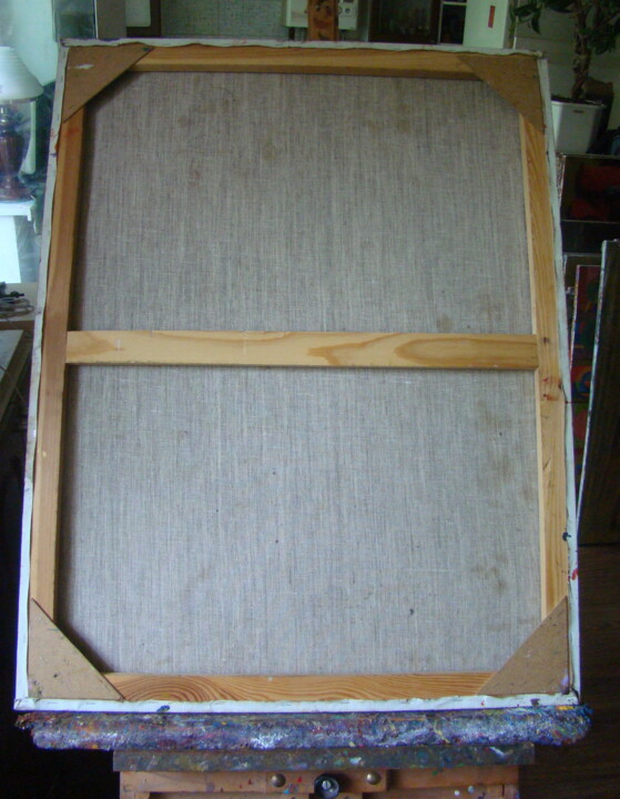 Back of the work