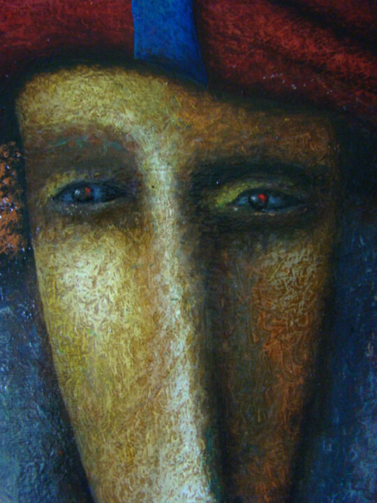 Artwork's surface or texture
