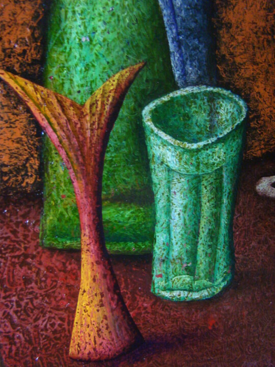 Artwork's surface or texture