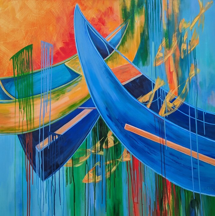 Painting,  48x48 in 
