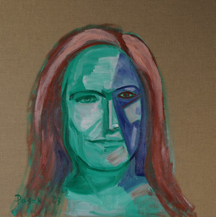 DALIDA - 2 绘画, 15.8x15.8 in