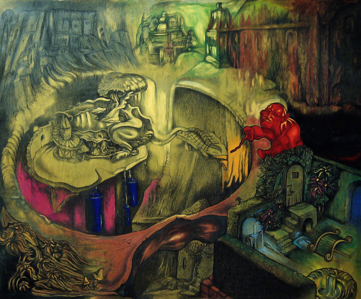 绘画,  16.9x20.5 in 