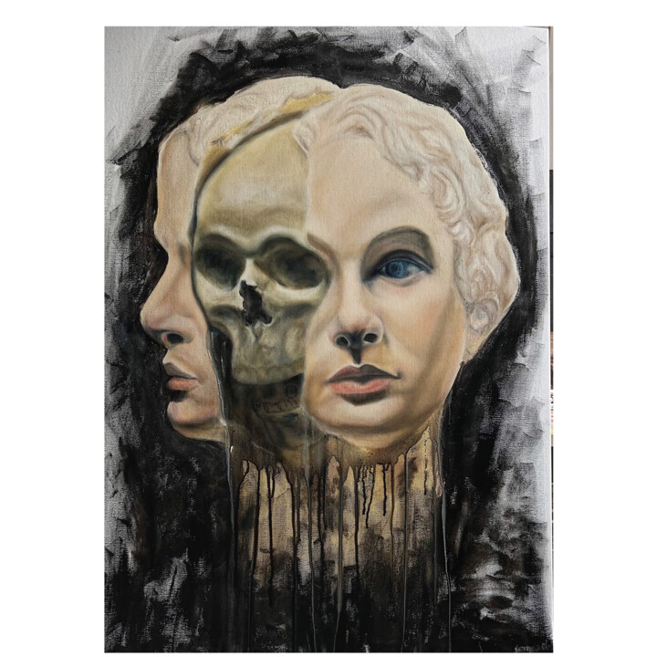 «Your Ego» 绘画, 31.5x23.6 in