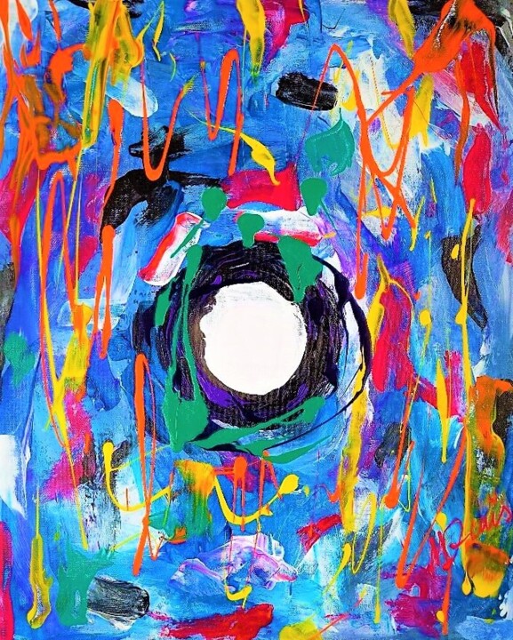 Pintura titulada "Safe Zone" por Mihai Denis, Obra de arte original, Acrílico