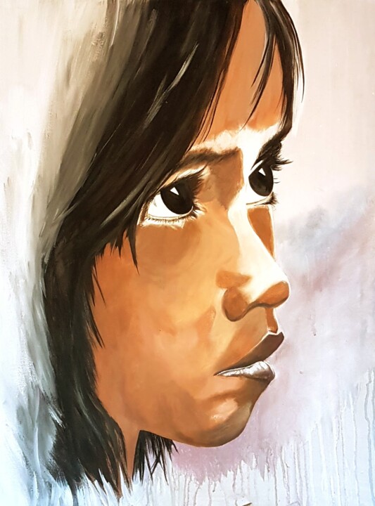 Enfant du monde... N° 1 绘画, 31.5x23.6 in