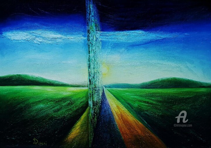 Sogno panoramico n.2 绘画, 19.7x27.6 in