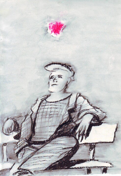 图画,  8.3x5.7 in 