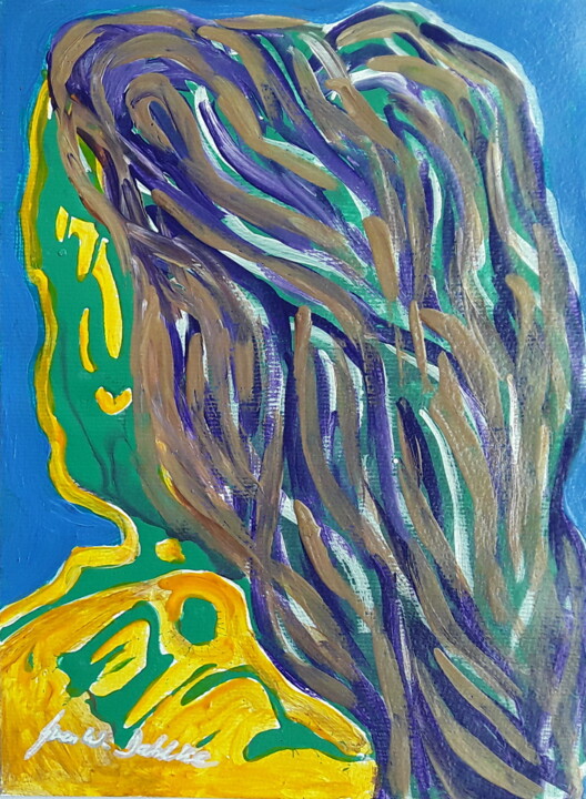 Women 绘画, 11x8.3 in