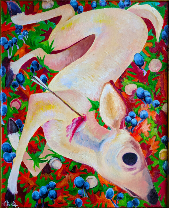Something Tempting 绘画, 30x24 in