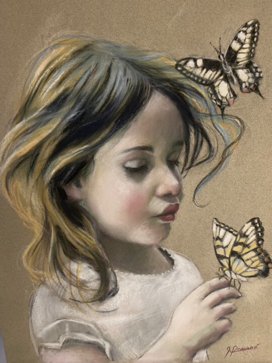 Meeting Fragility 绘画, 15.8x11.8 in