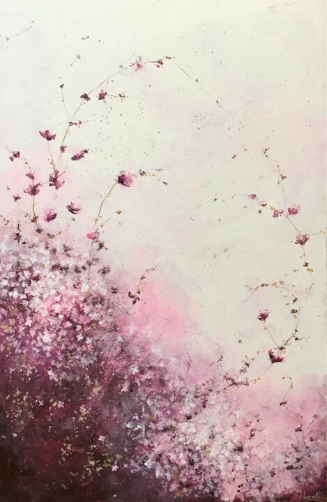 Peinture intitulée "Joséphine - 1264" par Noëlle Lassailly, Œuvre d'art originale, Acrylique Monté sur Châssis en bois